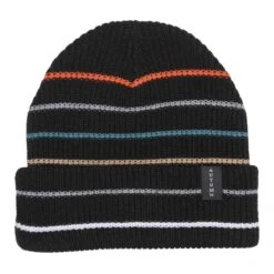 Autumn Select Multi-Stripe Beanie 2022 - Black