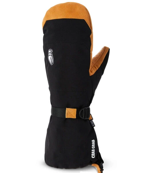 Crab Grab Cinch Mitt Black And Tan 2024