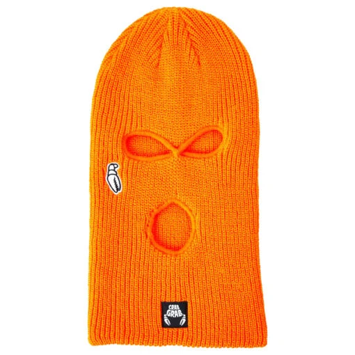 Crab Grab Goon Mask Balaclava Orange 2024