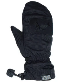 Salmon Arms Classic Mitt Logo Black/Black 2023