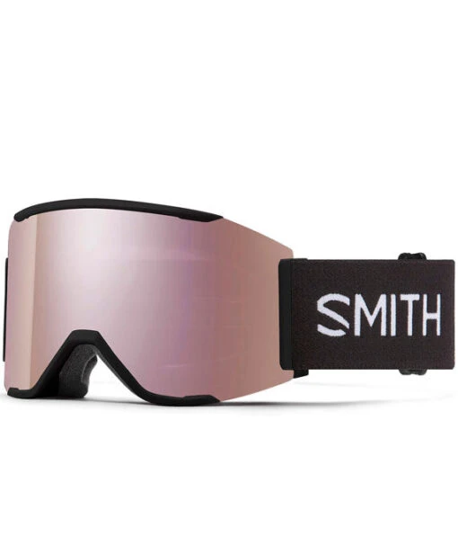 Smith Squad Mag Goggle - Black/ChromaPop Everyday Rose Gold Mirror + Bonus Lens 2024