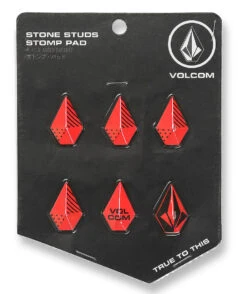Volcom Stone Studs Stomp Pads - Orange Shock 2023